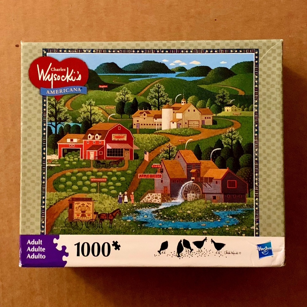 Wysocki 1000 Piece Jigsaw Puzzle Burma Road